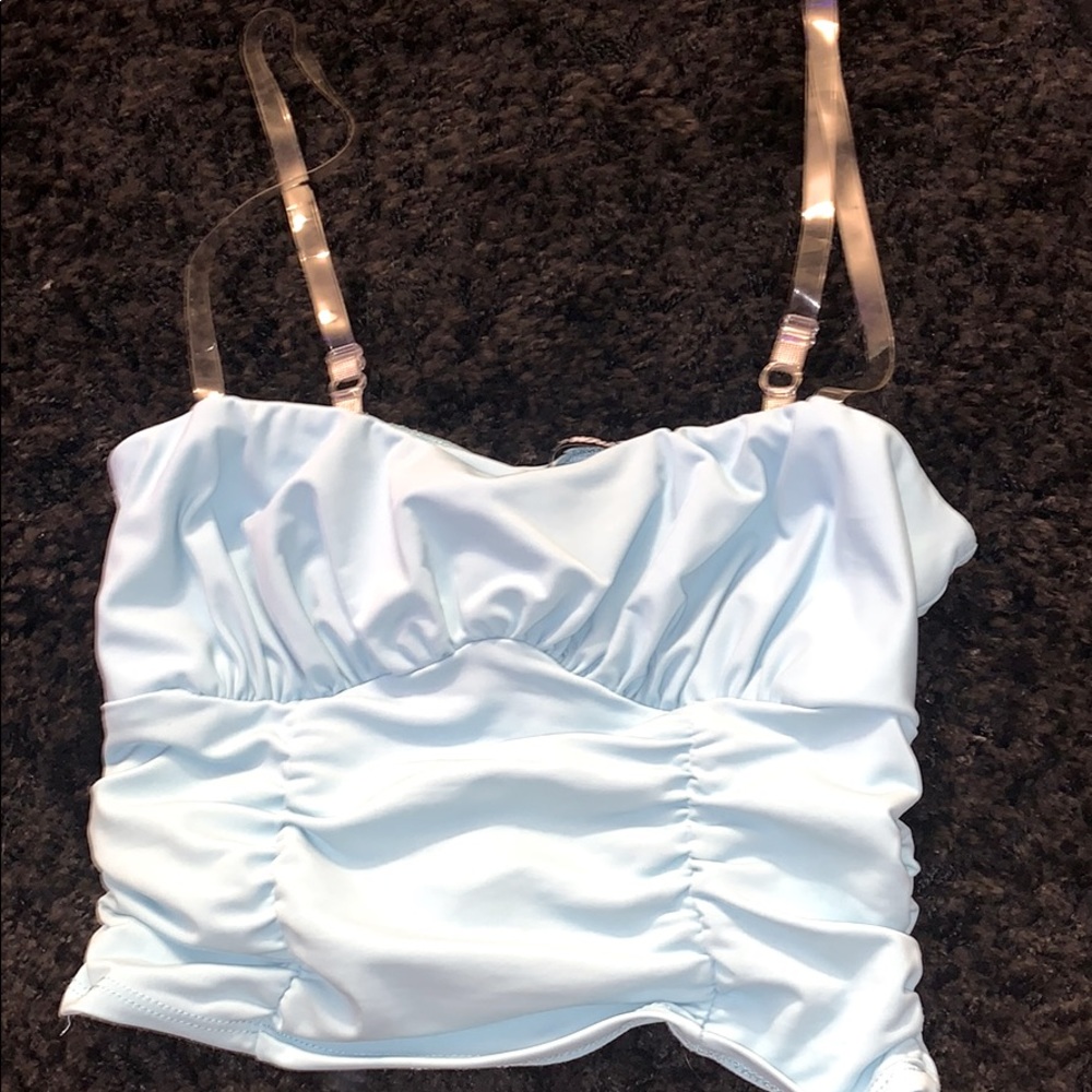 cropped tank top
